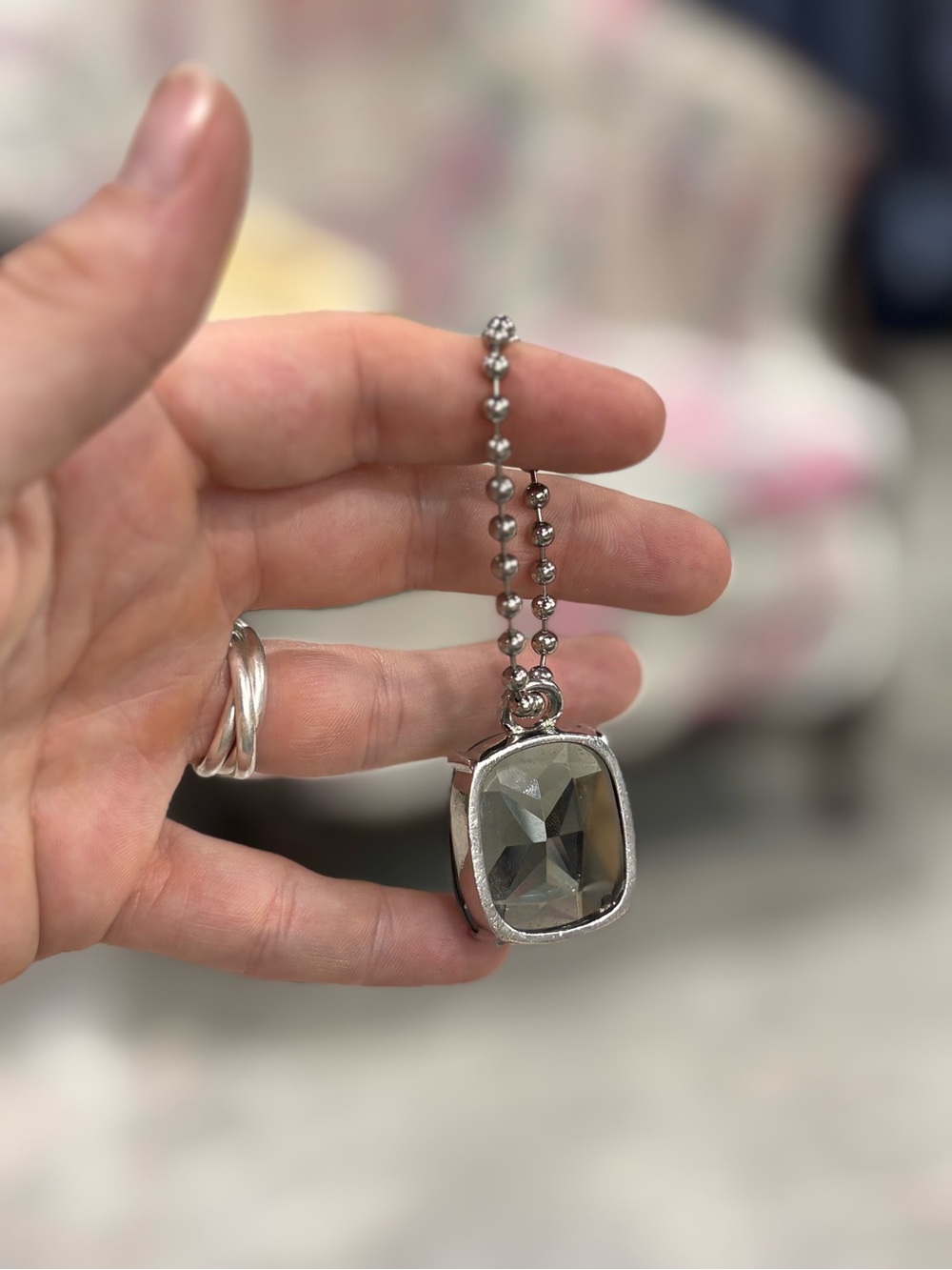 Coach dark grey gem purse charm - Picture 2 of 8